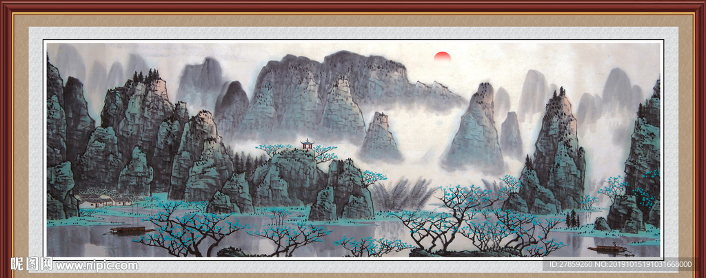 国画山水