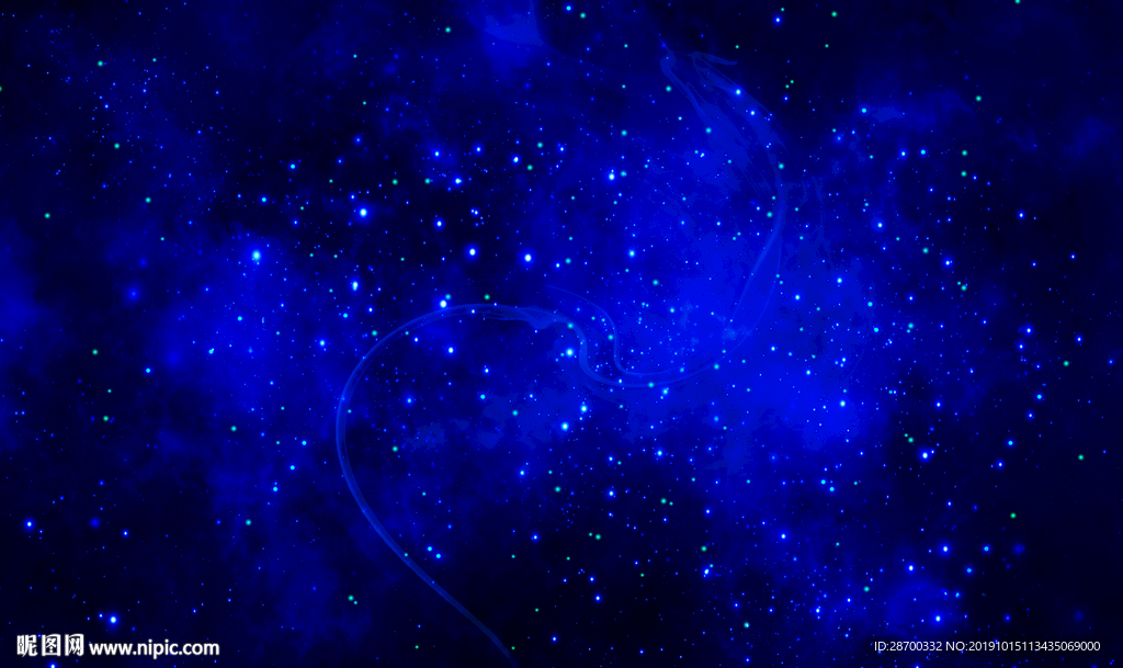 蓝色星空