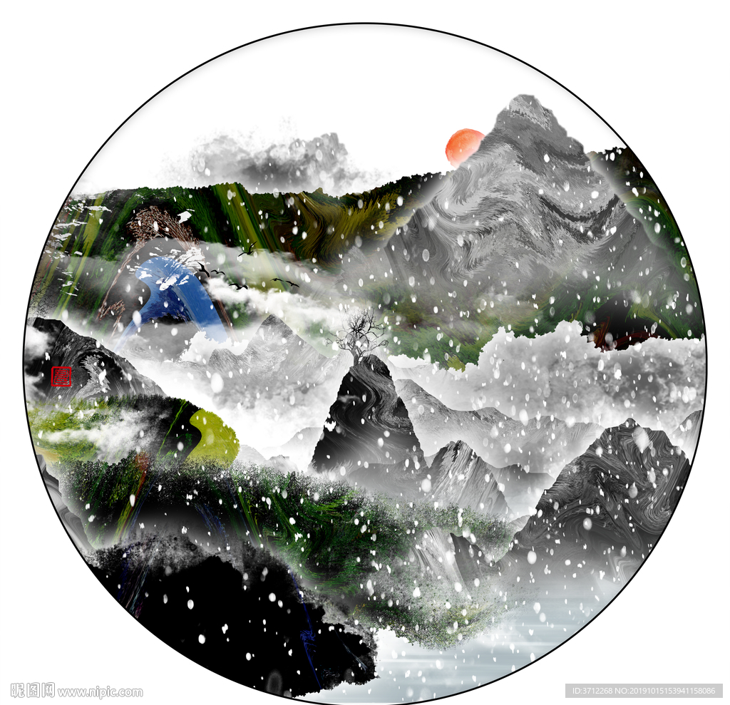 线条装饰画