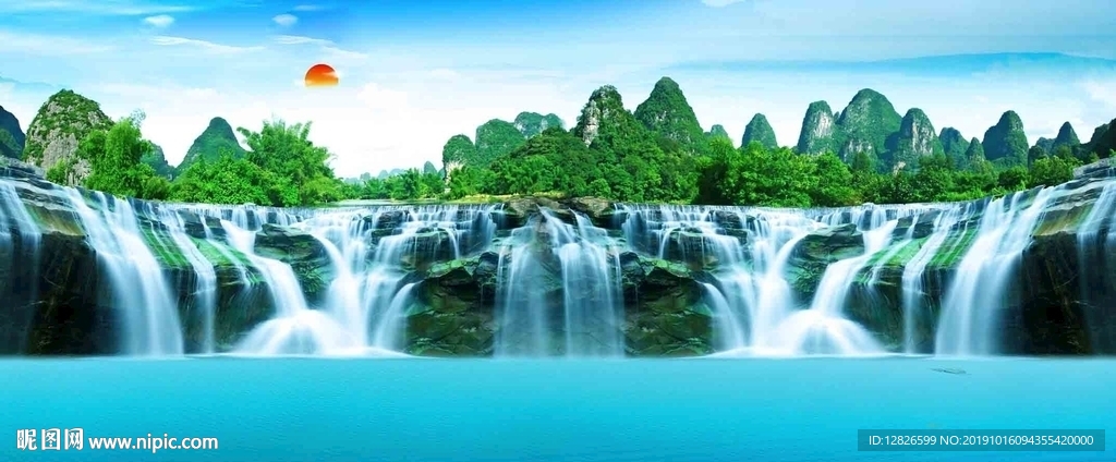 客厅山水画