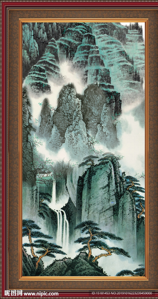 客厅山水画