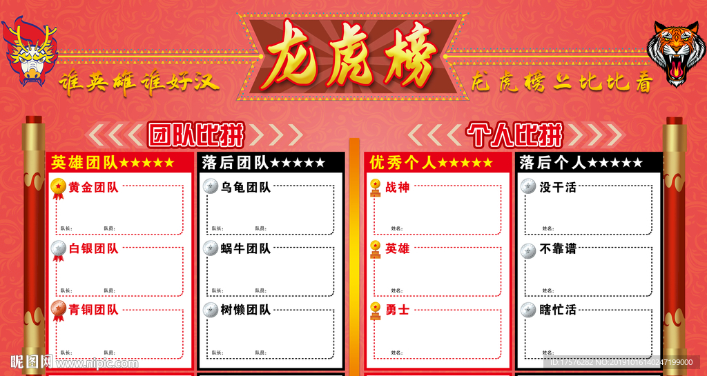 龙虎榜展板宣传栏