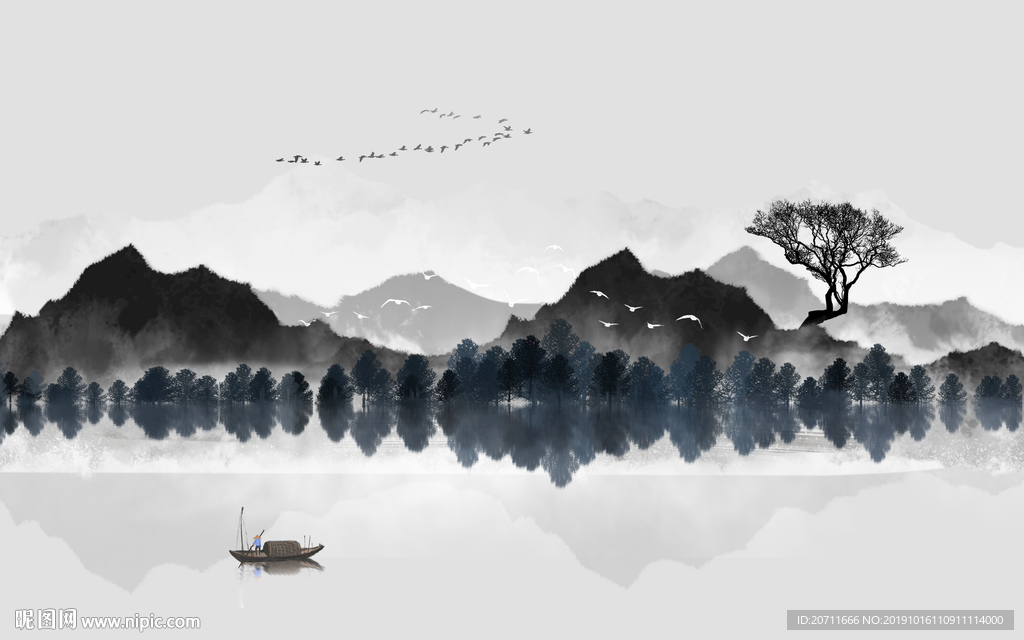 山水画