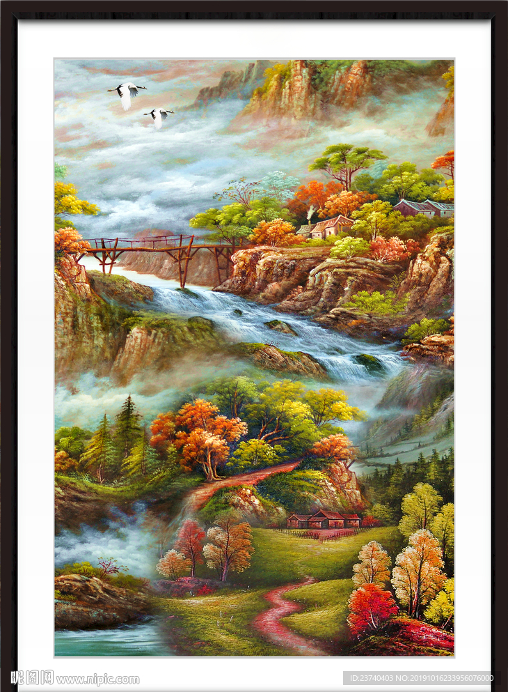 油画风景
