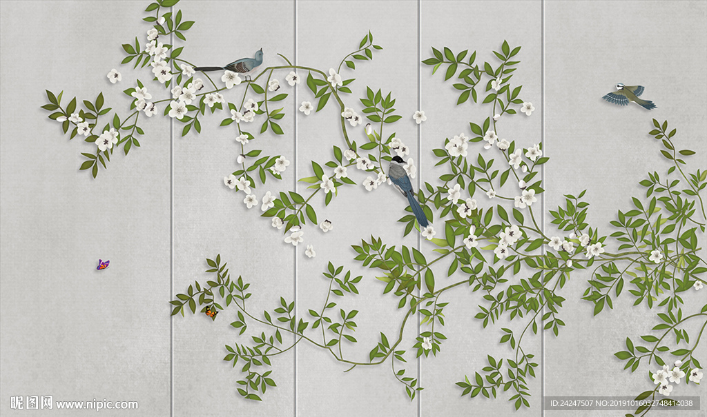 新中式花鸟画