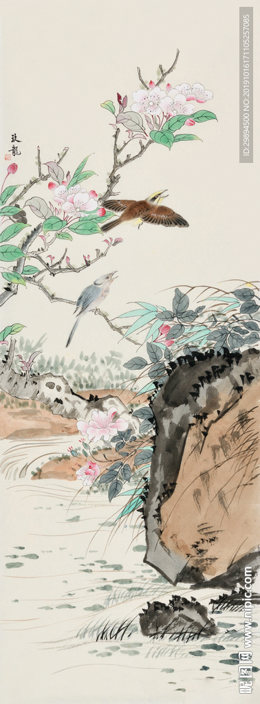 水墨画古典工笔画装饰画