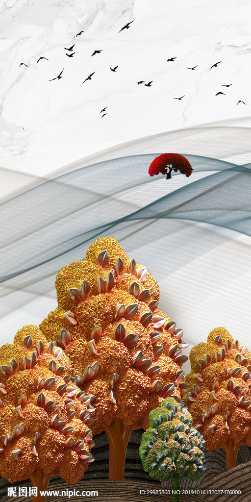 极品式玄关画 TIF分层