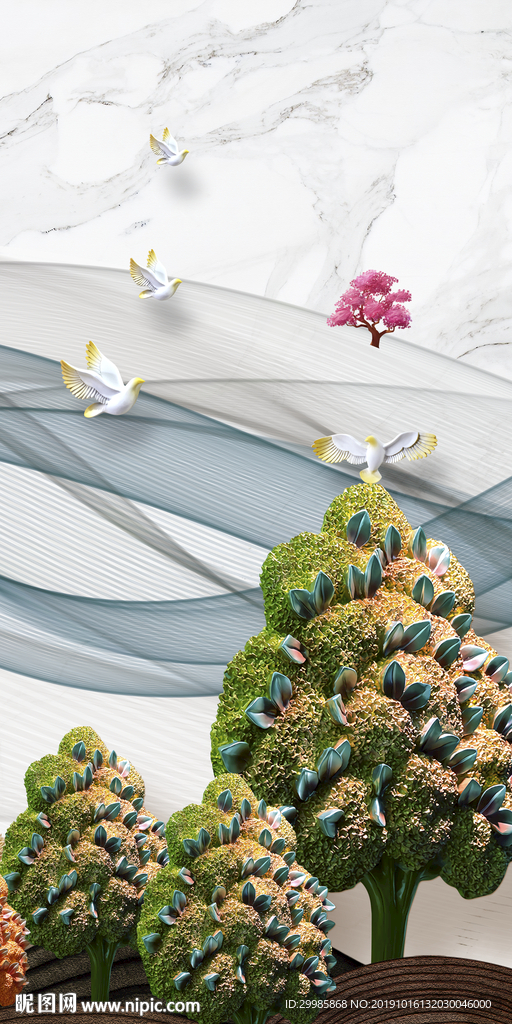 高清 欧式玄关画 TIF分层