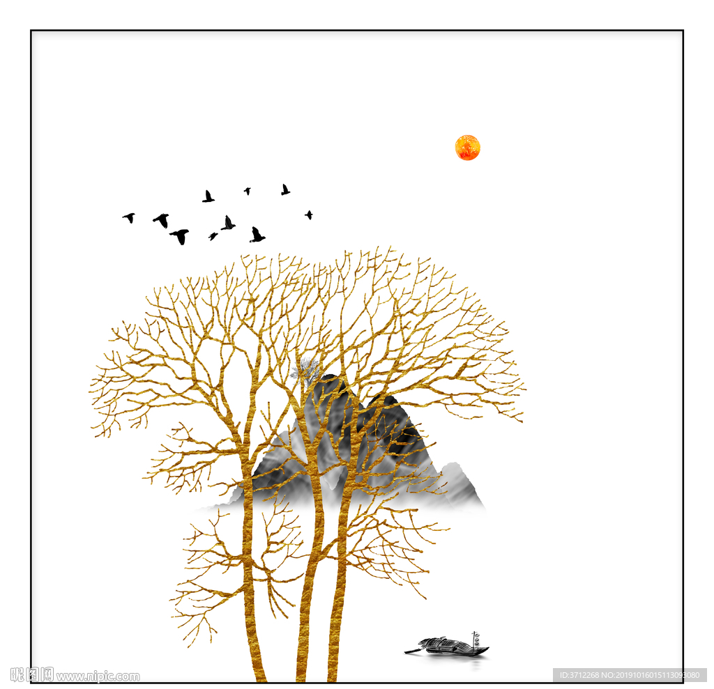 手绘装饰画