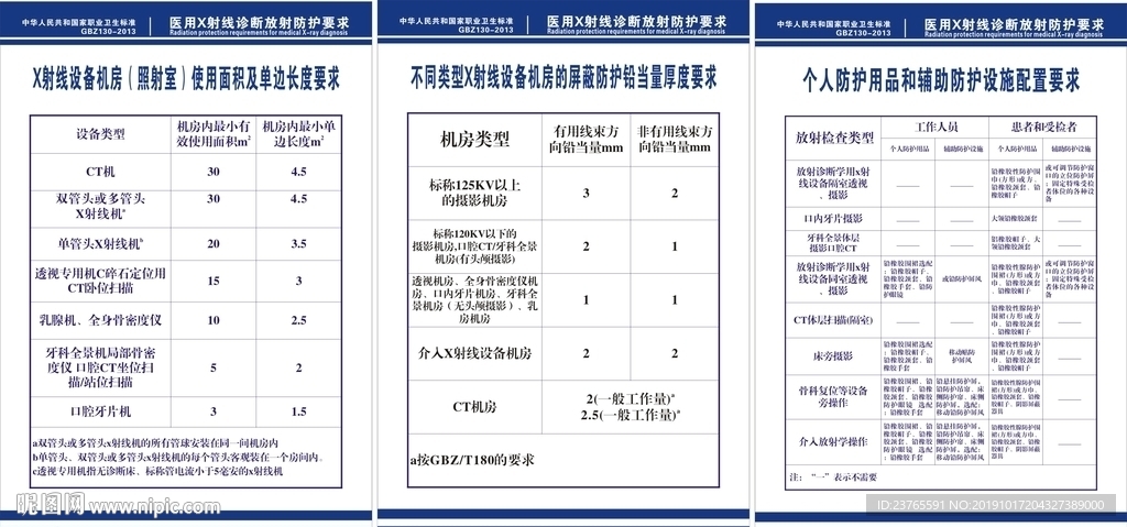 医用射线防护标准