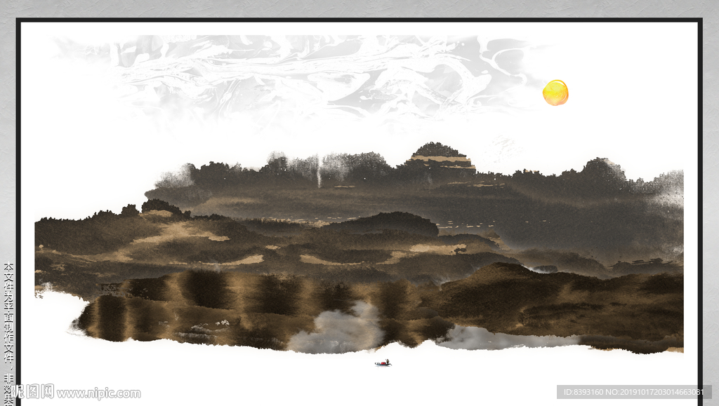 无框水晶画
