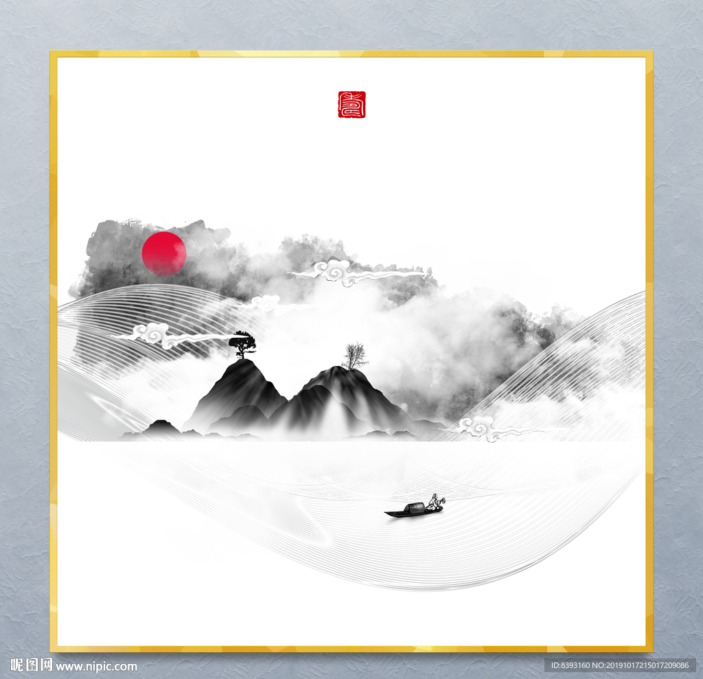 几何图形装饰画