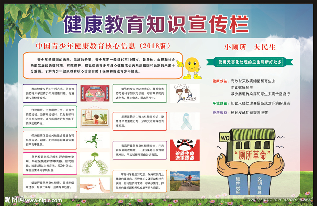 健康教育宣传栏