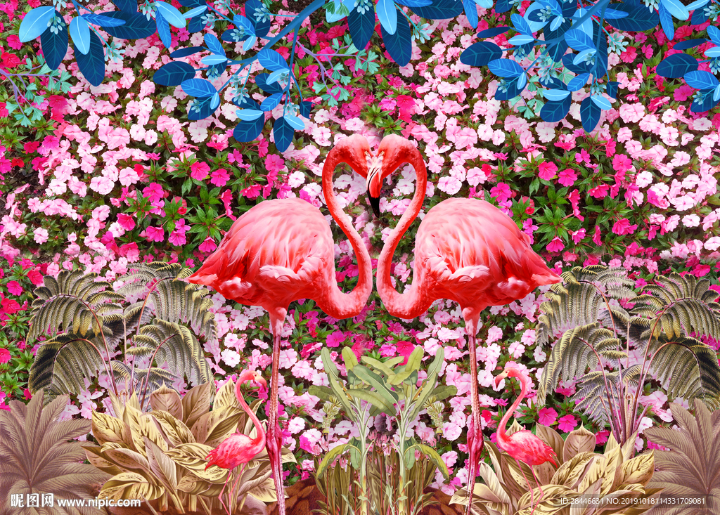 翅膀网红婚礼背景墙