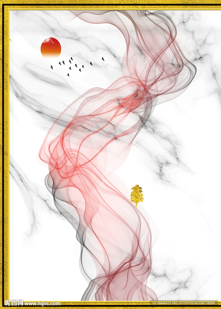 新中式轻奢装饰画