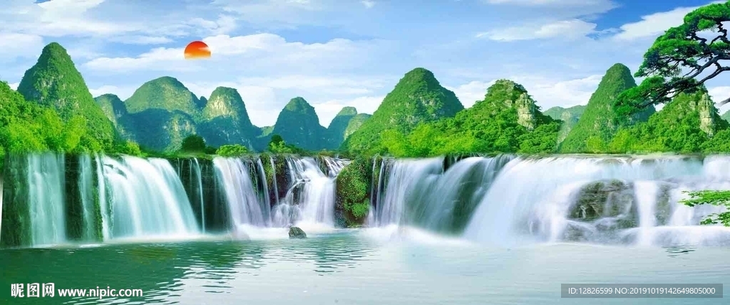 山水风景图