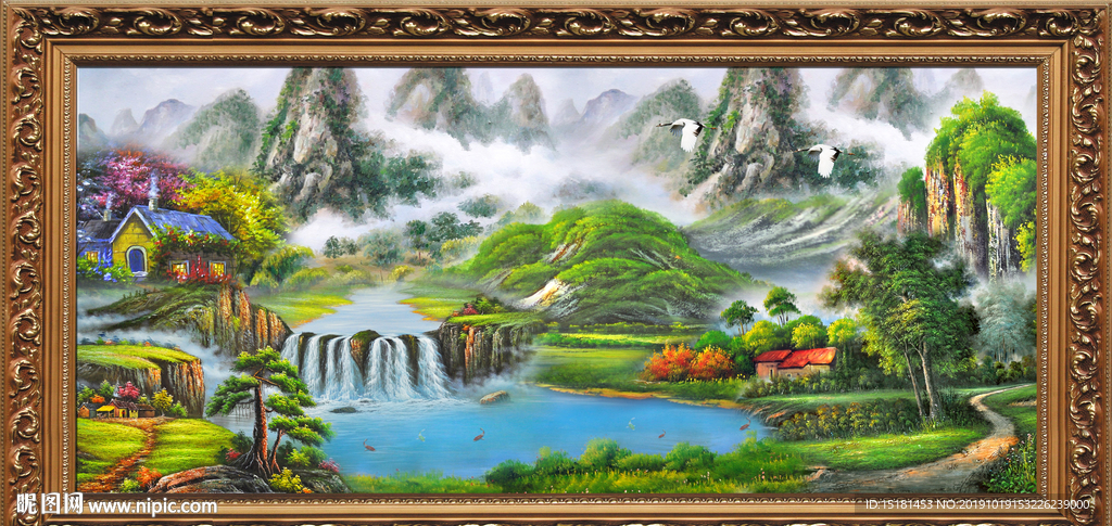 油画风景