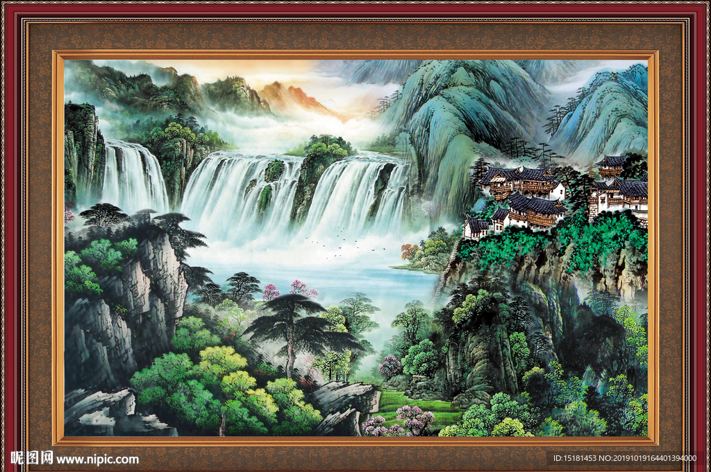 山水画