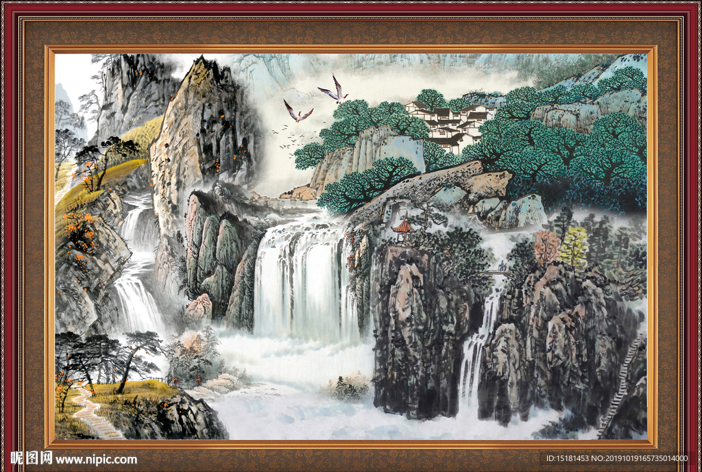 山水画