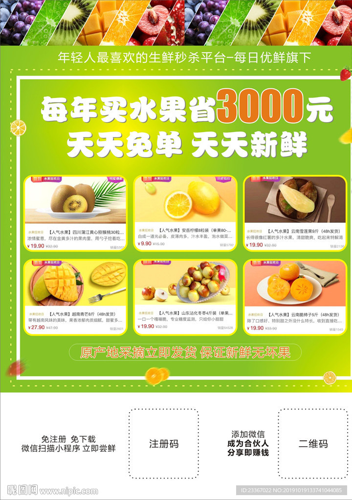 水果单页