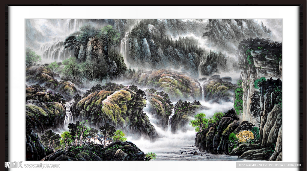 水墨国画