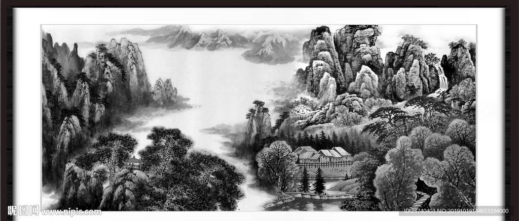 水墨国画