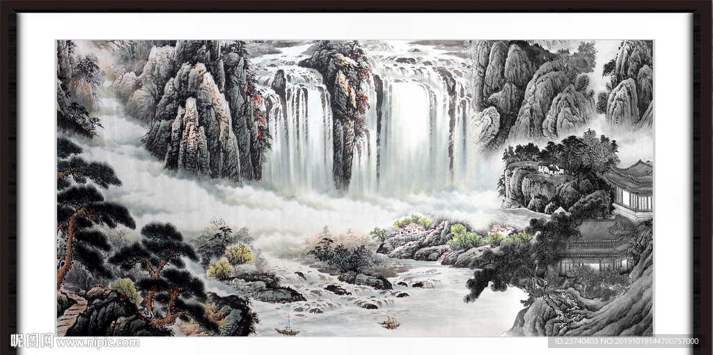 水墨国画