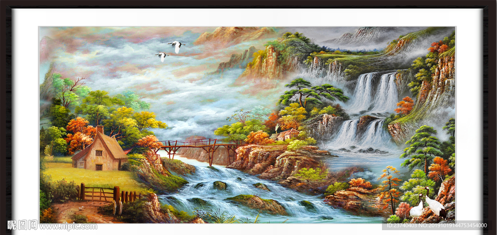 油画风景