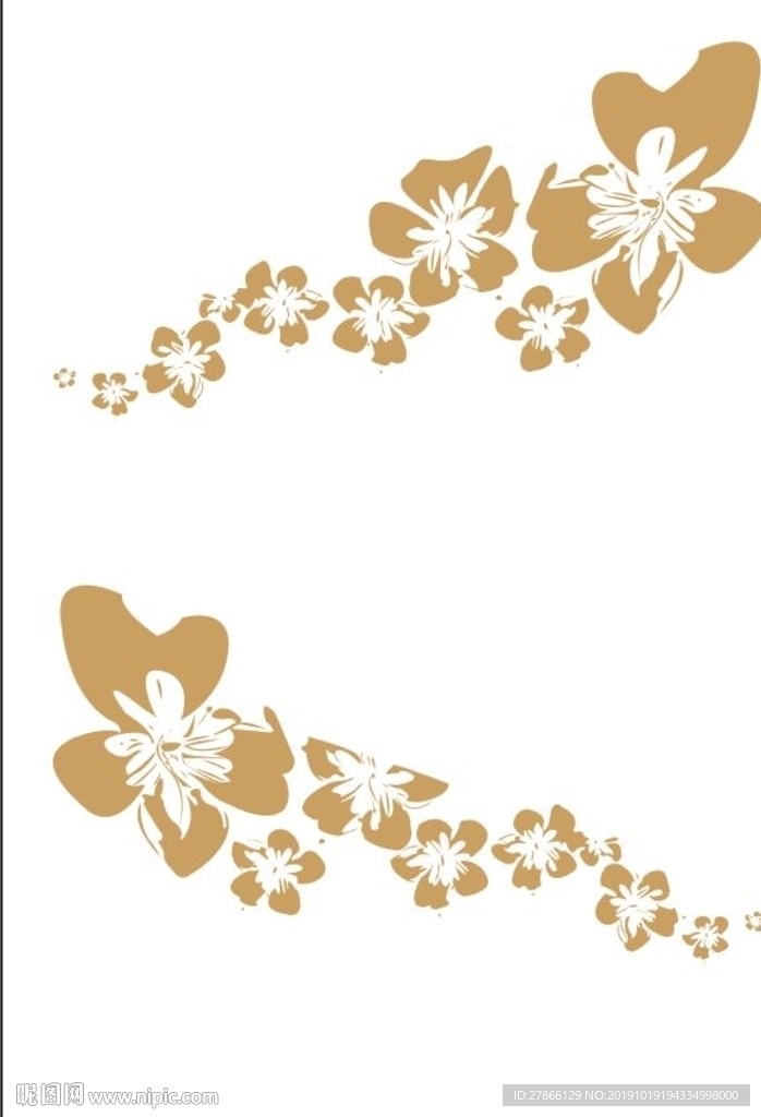 桃花高清手绘插画素材