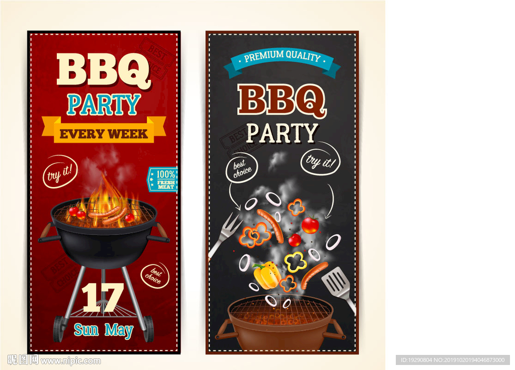BBQ海报