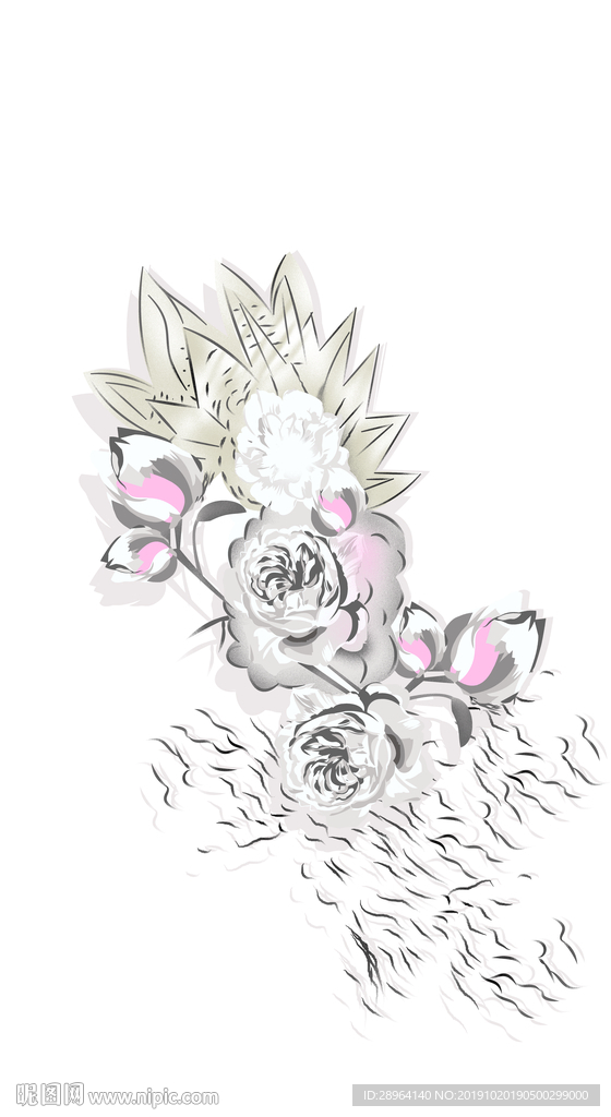 定位花