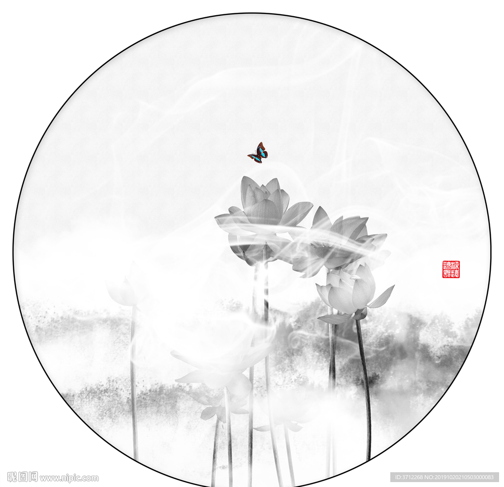 几何图形壁画