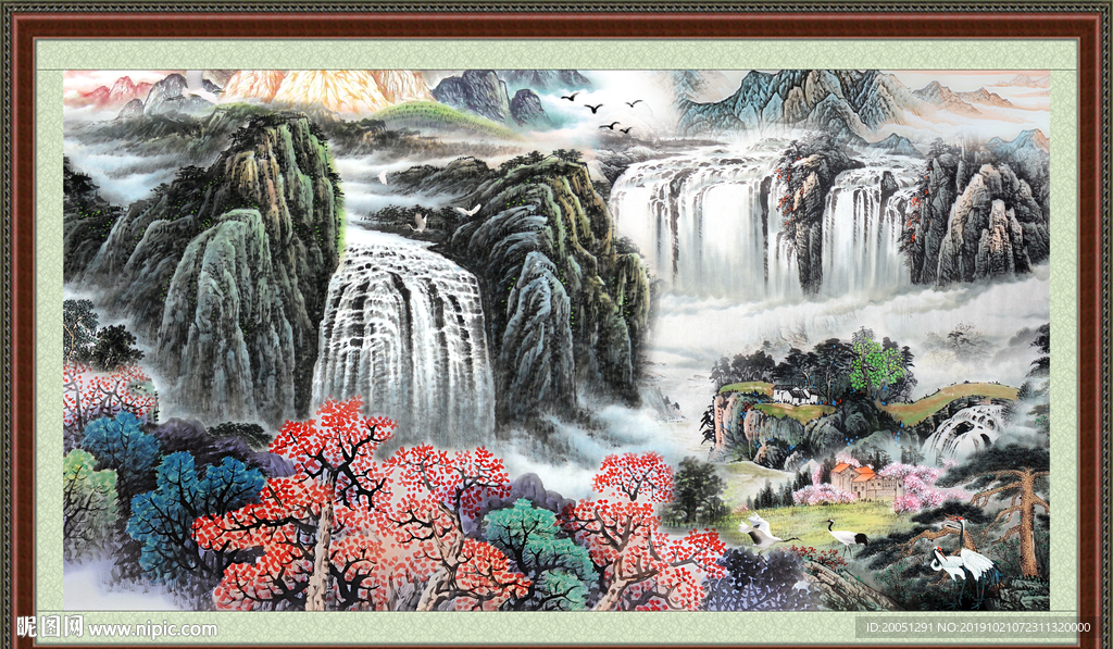 山水风景图