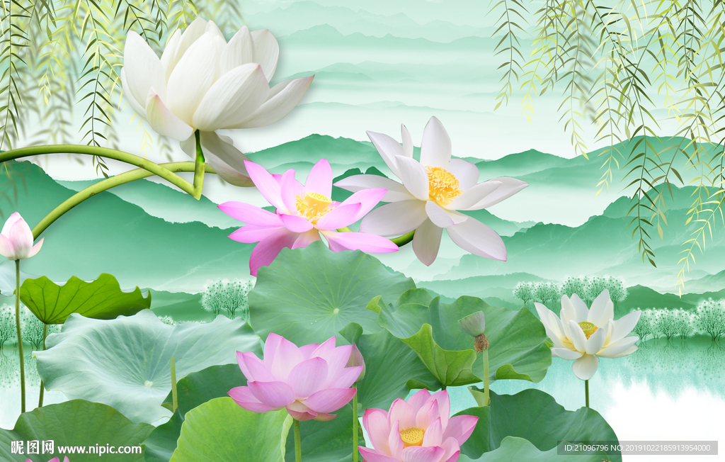 3D电视背景墙
