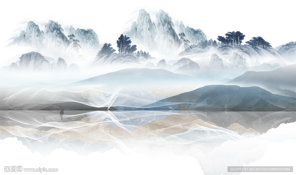 新中式背景