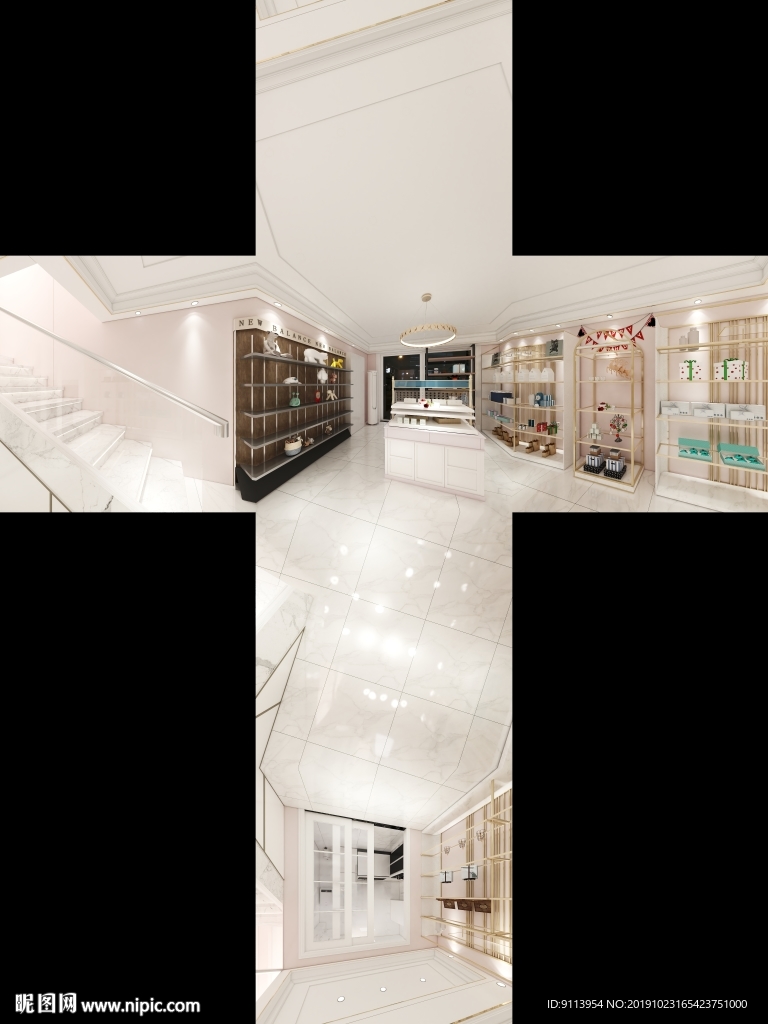 喜糖铺全景效果图