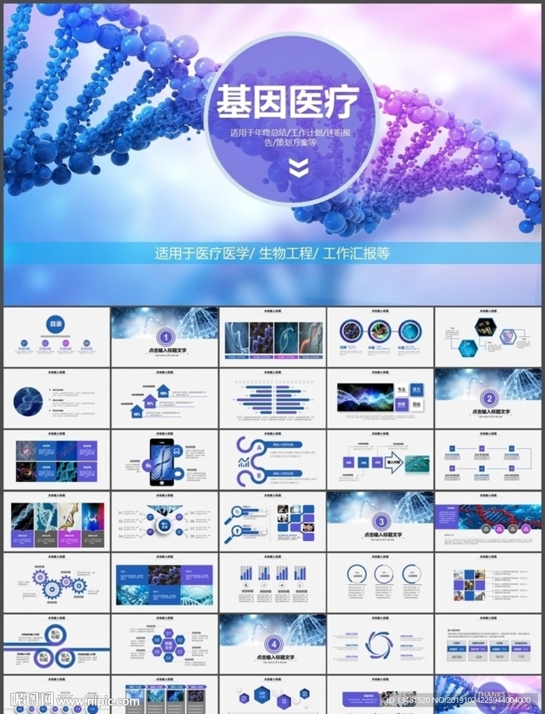 基因细胞医疗PPT