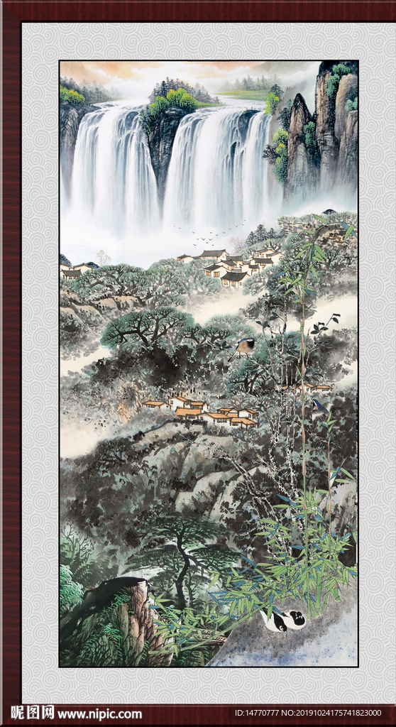 山水风景图