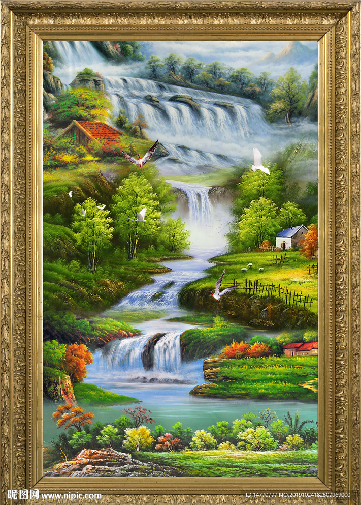 油画风景