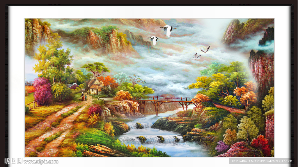 油画风景