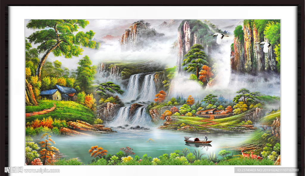 油画风景