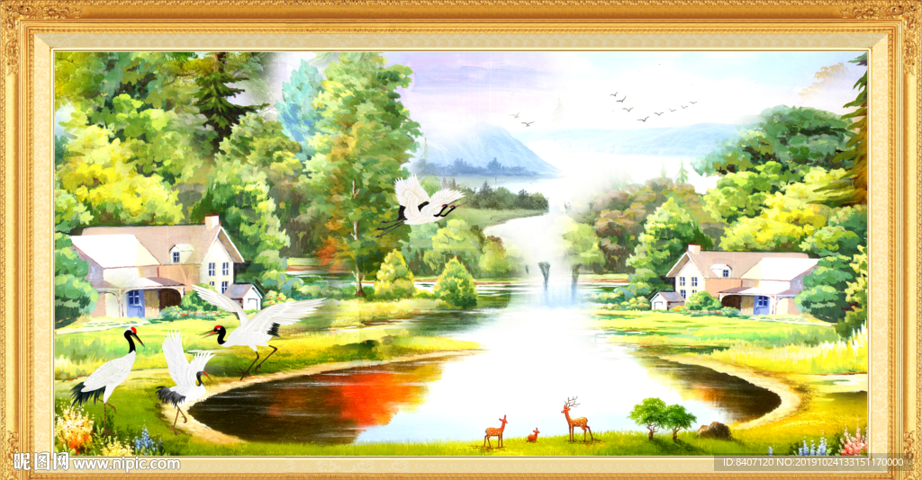 油画