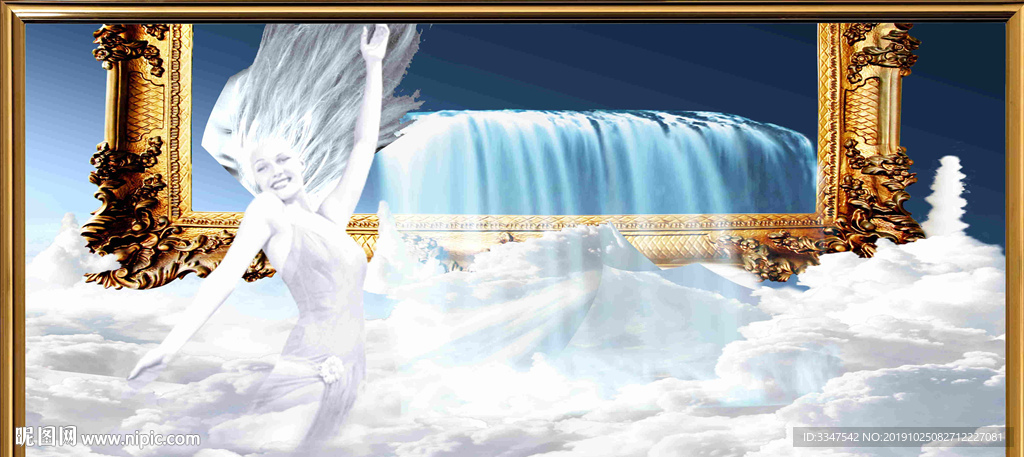 白发三千尺 背景画