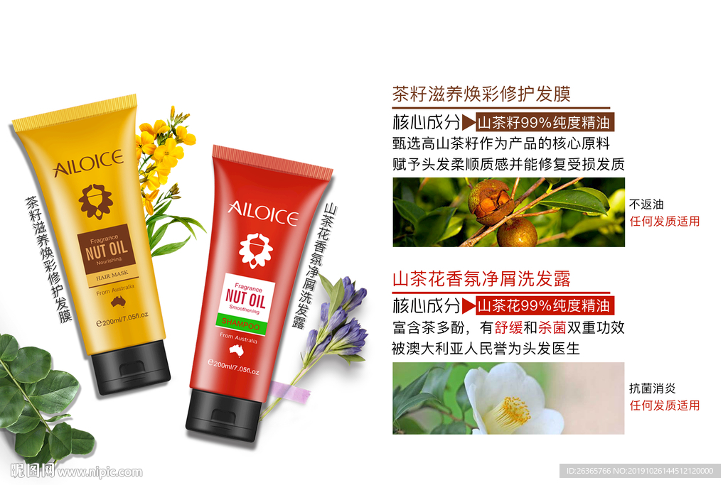 洗护软管海报
