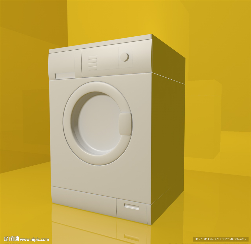 洗衣机模型 洗衣机 电器模型