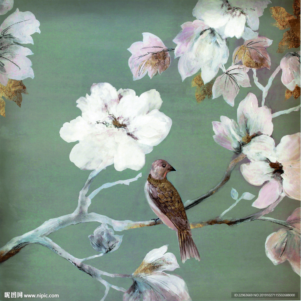 工笔花鸟