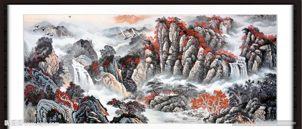 国画山水
