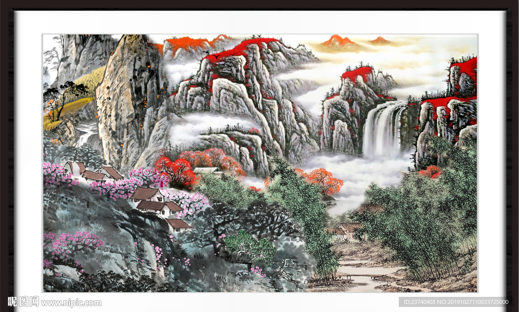 国画山水
