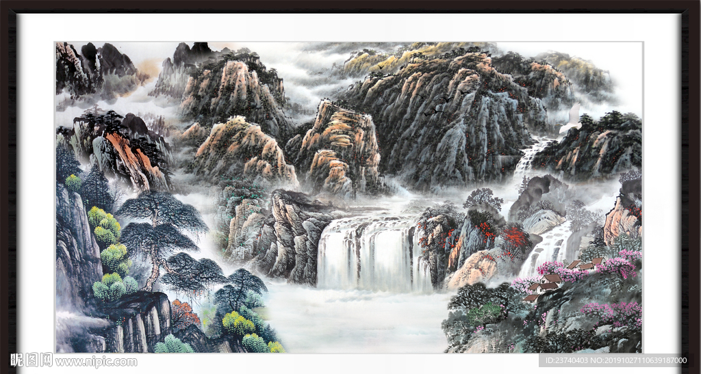 国画山水
