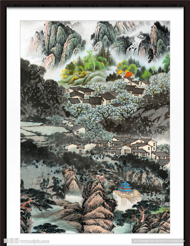 国画山水